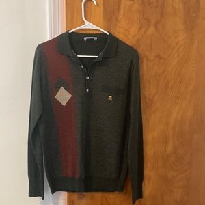 EUC vintage sweater polo from Montagut tag size 4